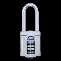 Squire Vulcan Long Boron Shackle Combination Padlock 50mm &pound;34.95